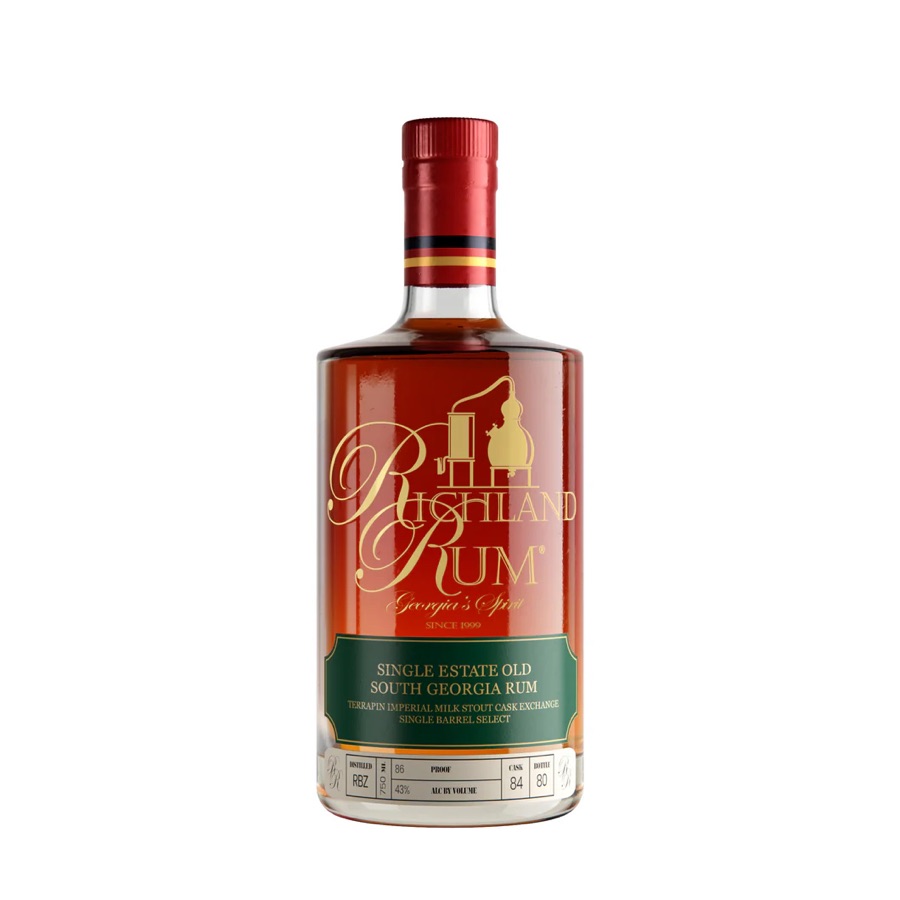 Richland Rum Single Estate Old South Georgia Rum - Terrapin Imperial Milk Stout Cask Exchange, Single Barrel Select