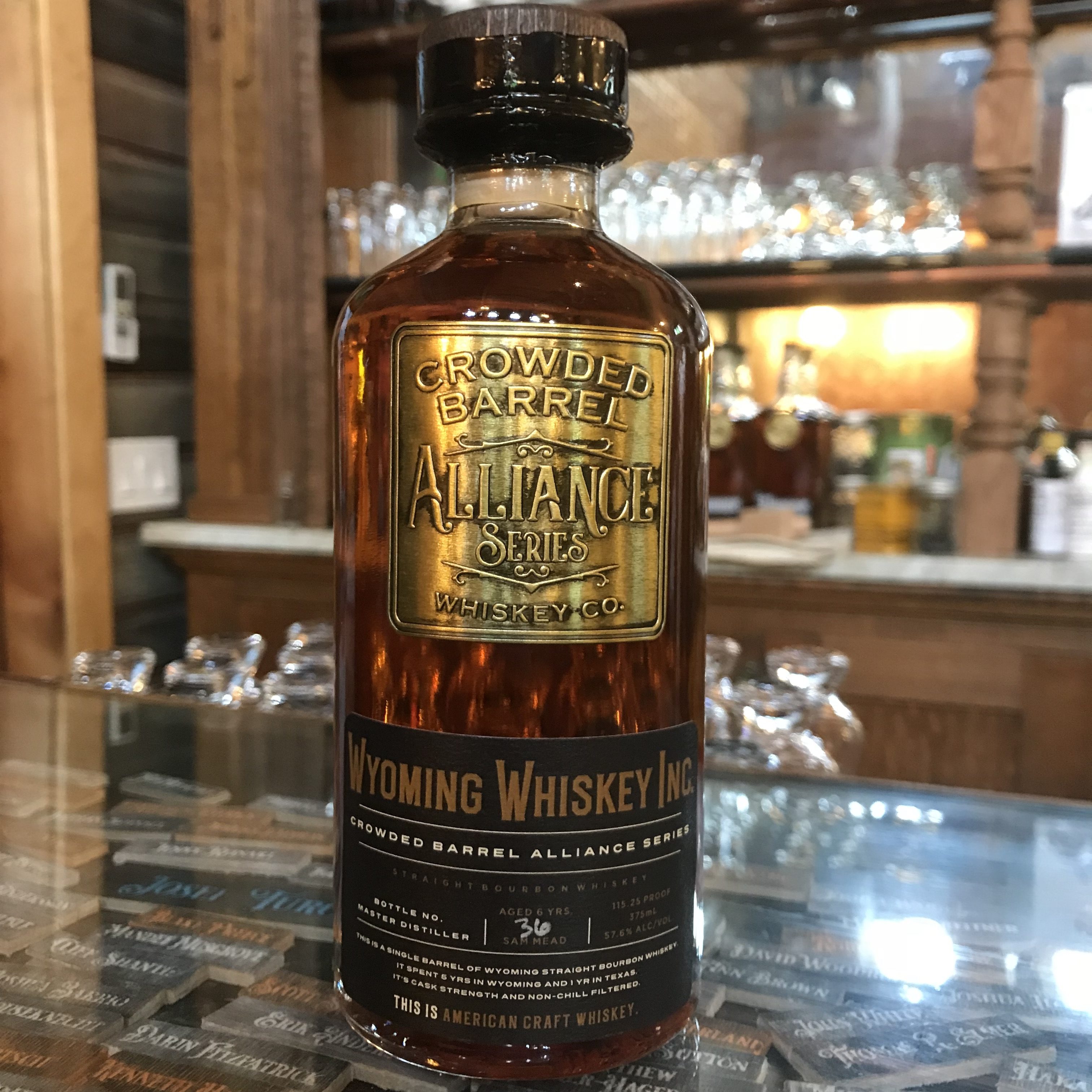 Crowded Barrel Alliance Series Wyoming Whiskey
