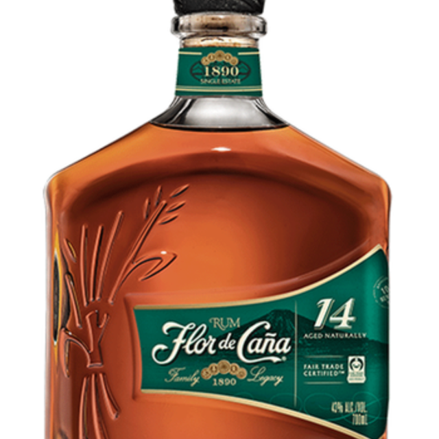 Flor de caña 14 rum