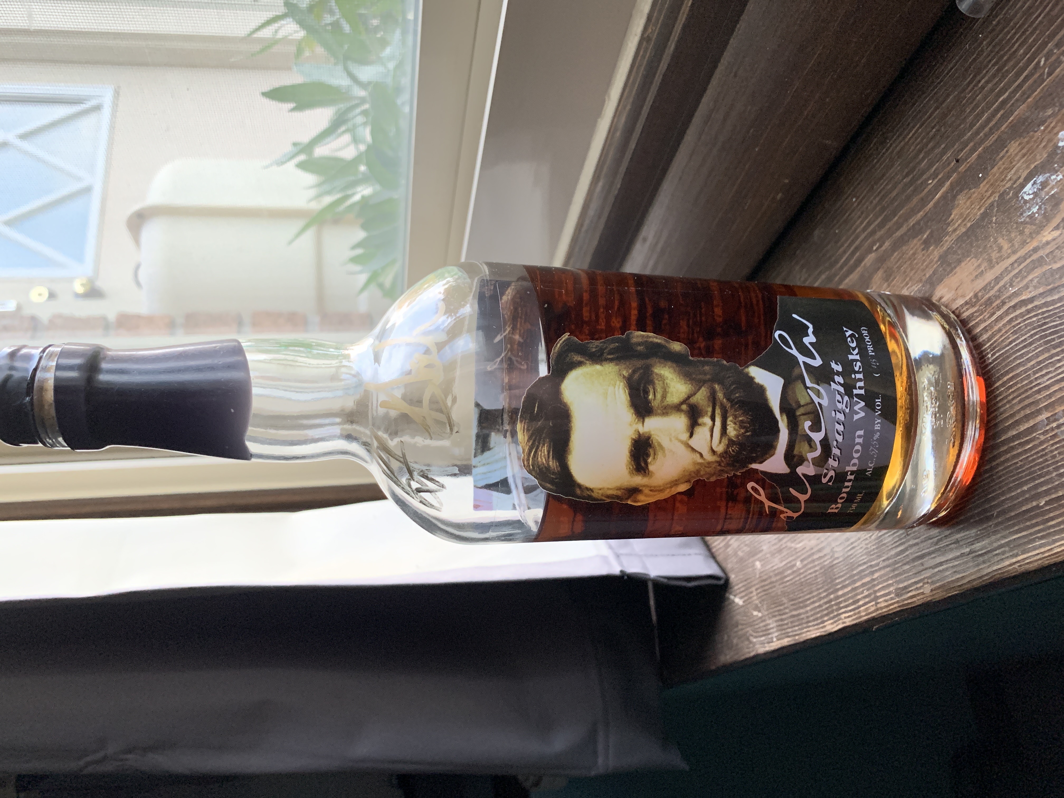 Lincoln Straight Bourbon Whiskey