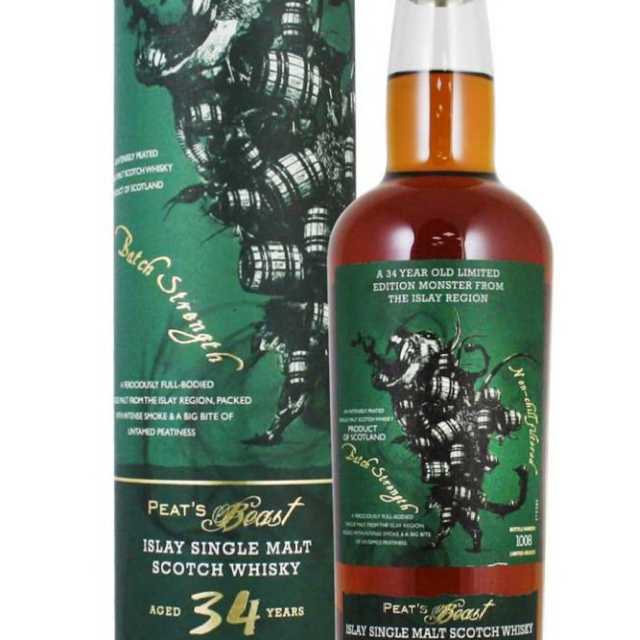 Peat's Beast 34 Year Old Cognac Cask