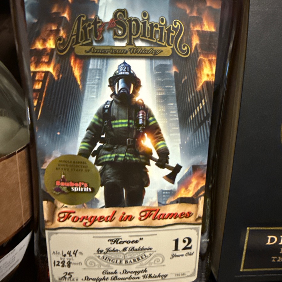 Art of the Spirits Forged in Flames 12 year