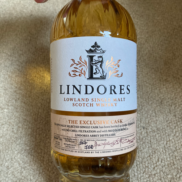 Lindores 3 year old Fife Whisky Festival