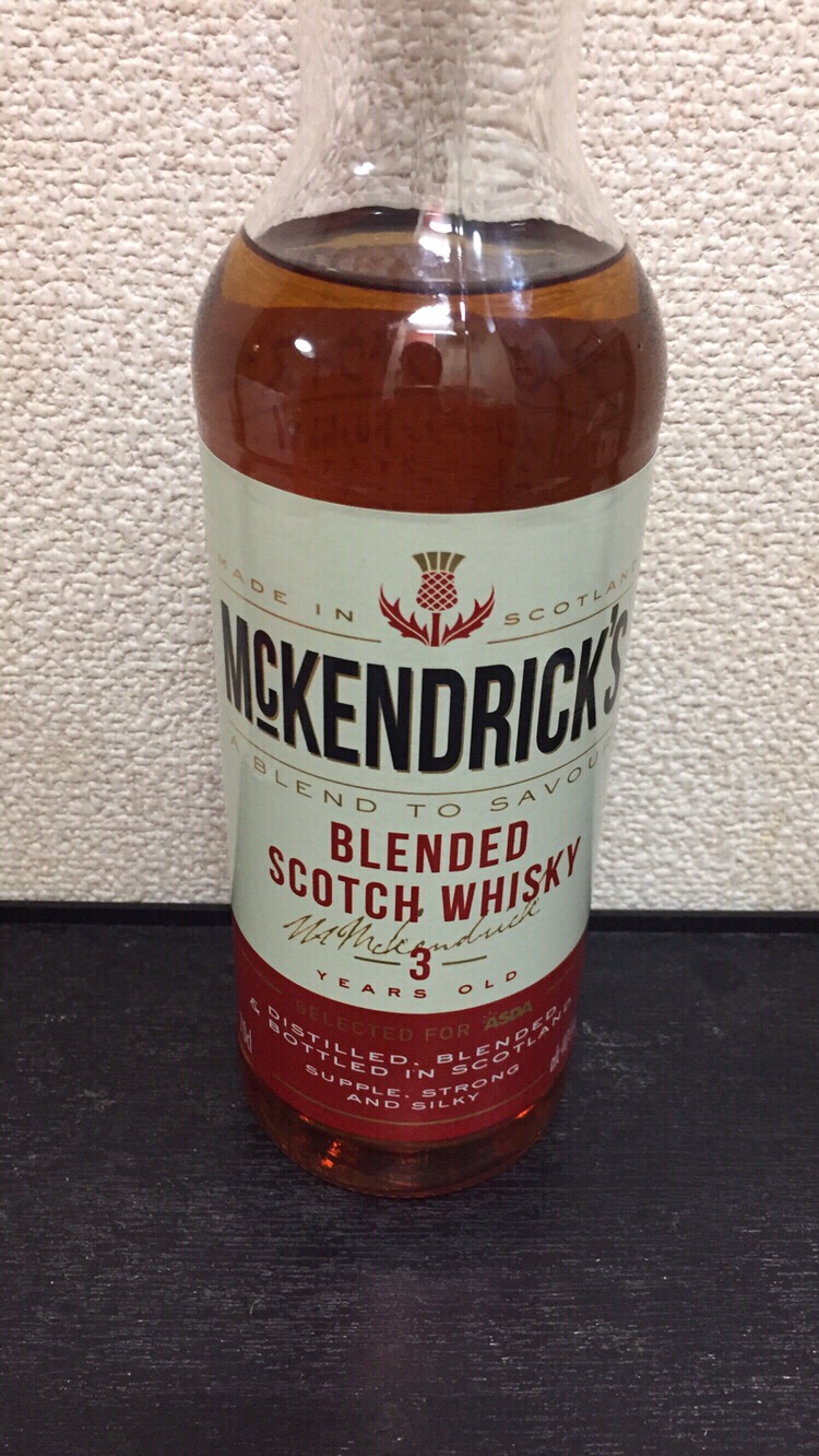 ASDA McKendrick's Blended Scotch Whisky 3 Years Old