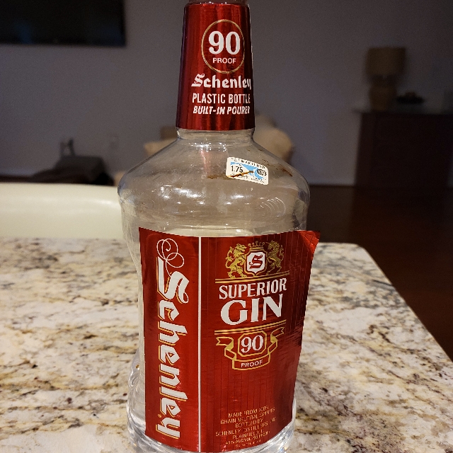 Schenley Superior Gin