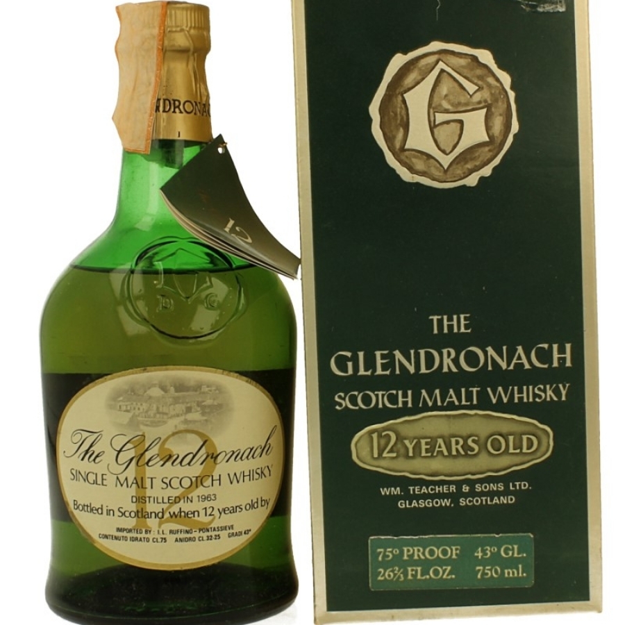 The Glendronach 12yo from 1963