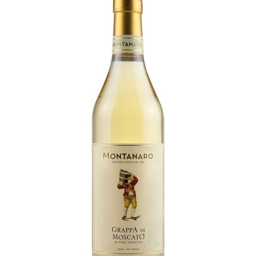 Montanaro grappa di Moscato