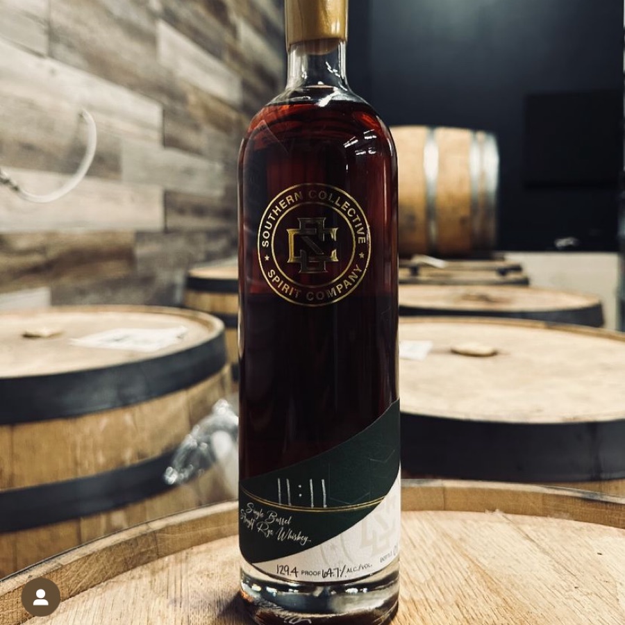 Southern Collective Spirit Company 11:11 Single Barrel Rye