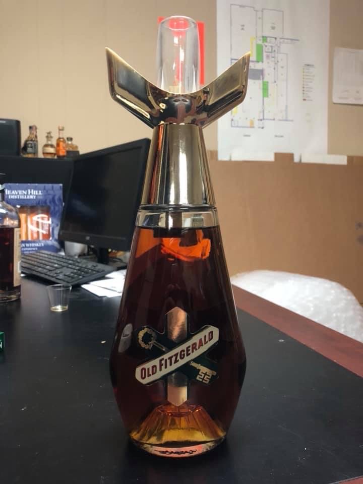Old Fitzgerald 6 Year Bottled in Bond Bourbon (Candleholder Decanter)