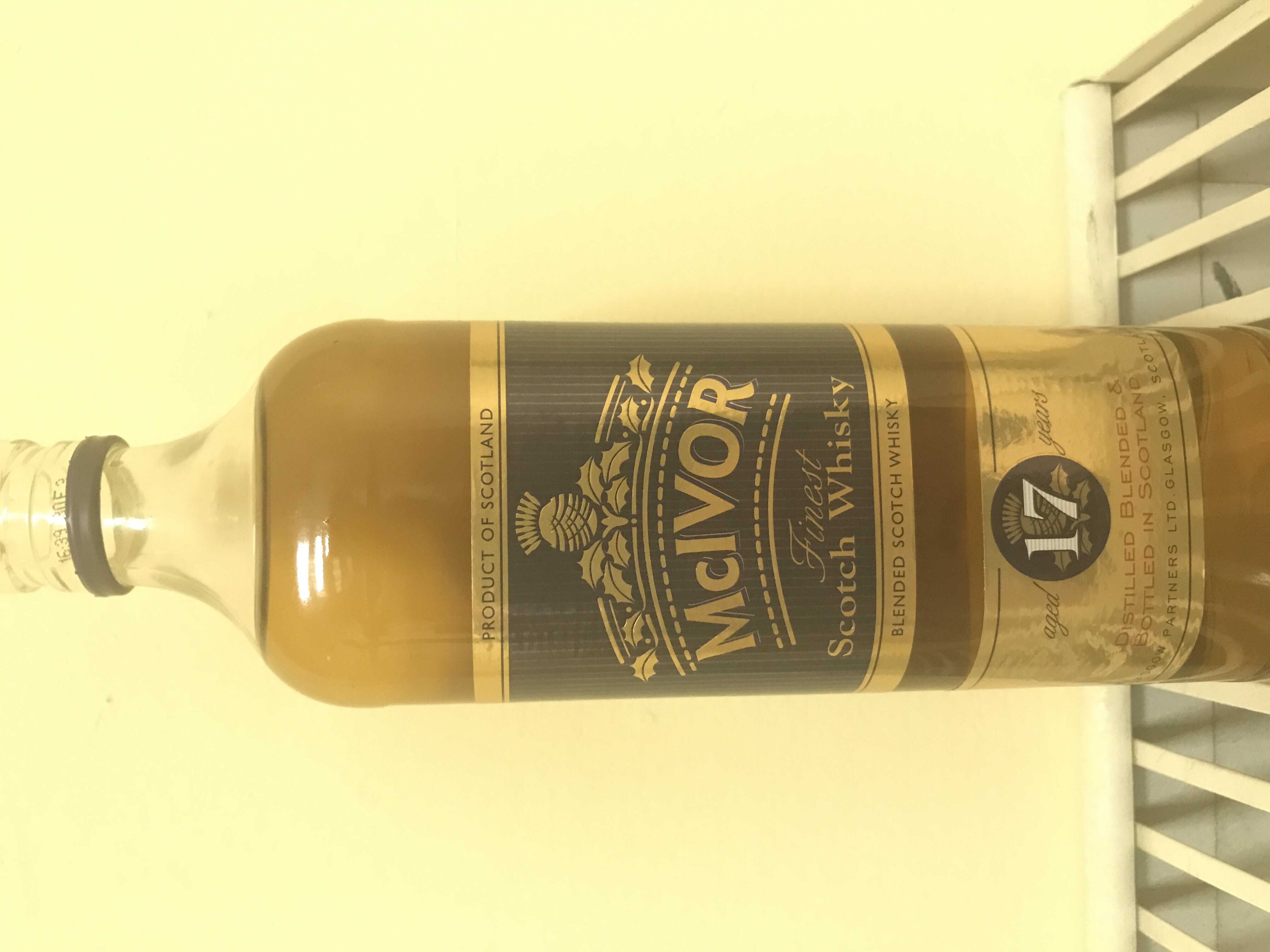 McIVOR Blended Scotch Whiskey 17 Years