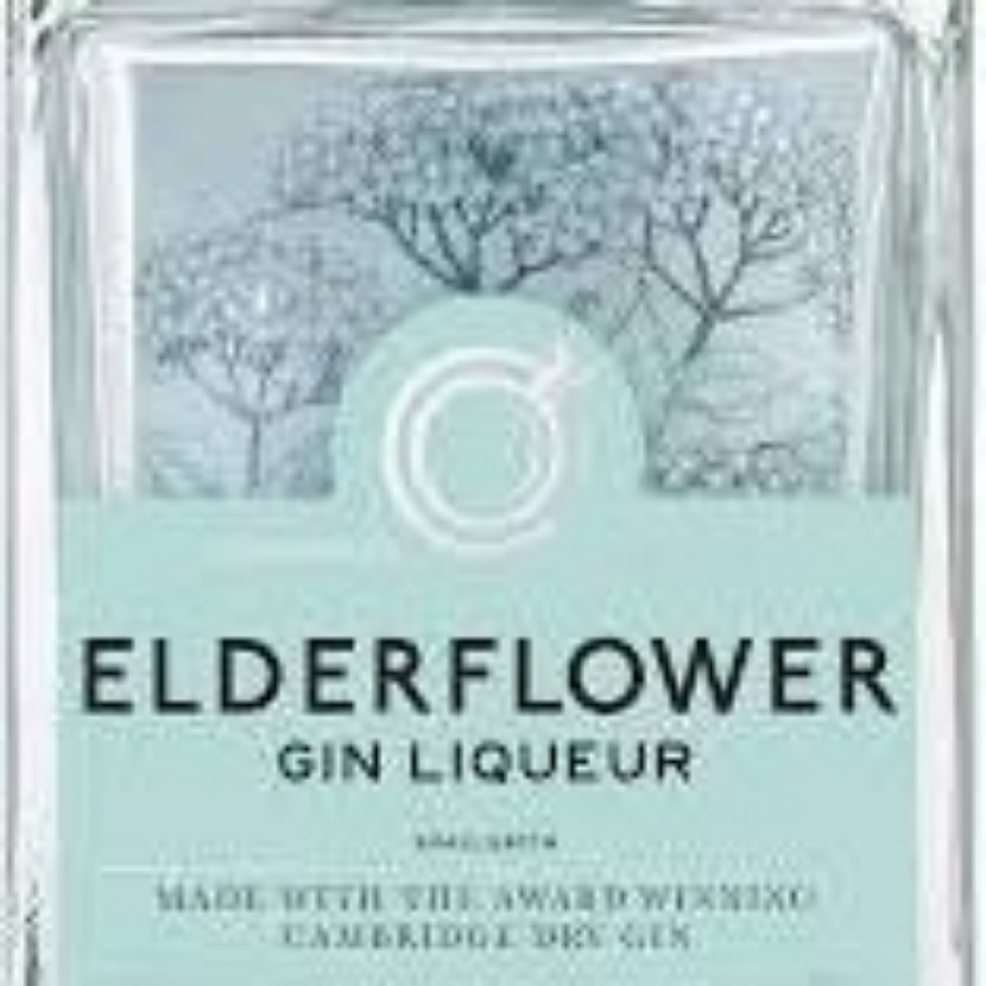 Elderflower Gin Liqueur Cambridge Distillery