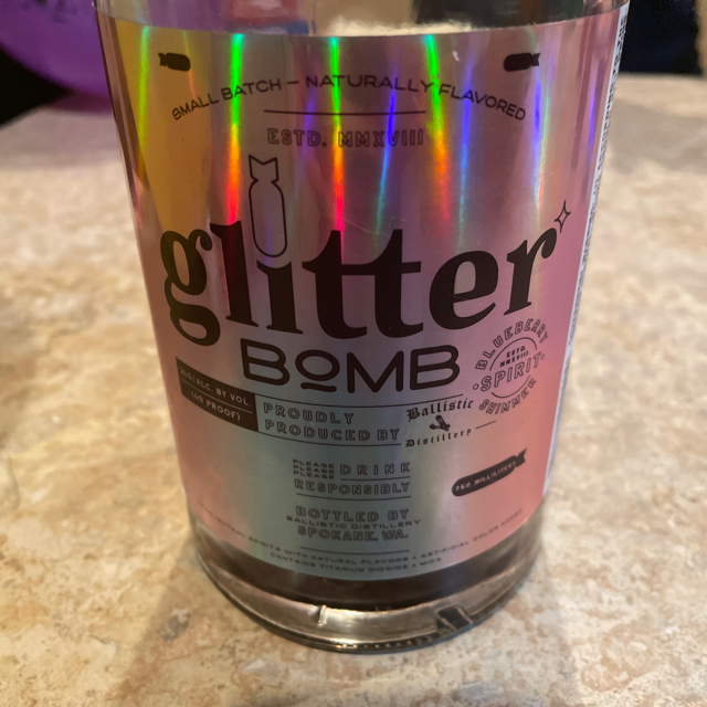 Glitter bomb