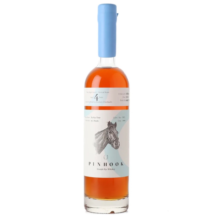 Pinhook 4 Year Tiz Rye Time Vertical Series - Selected By Breaking Bourbon & Seelbach's