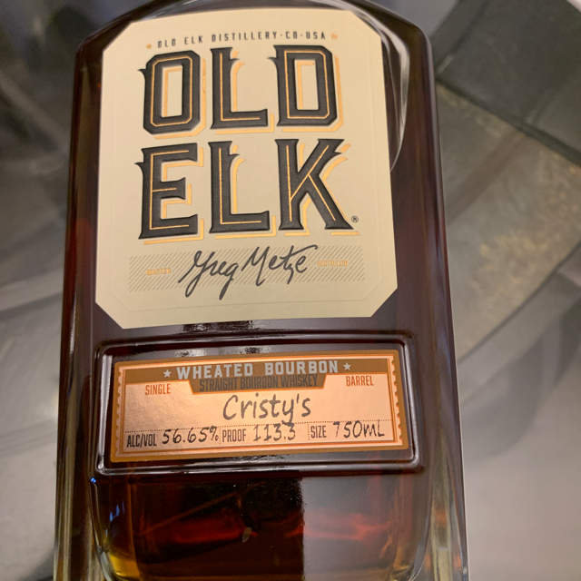 Old Elk Wheated bourbon Christi's store pick