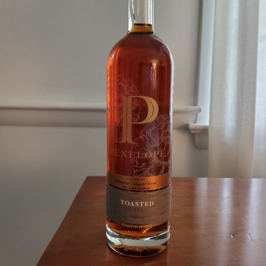 Penelope Toasted Barrel Strength Bourbon (O'Darby's Liquor Barn - The Last Suitor)