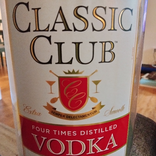 Classic Club Vodka