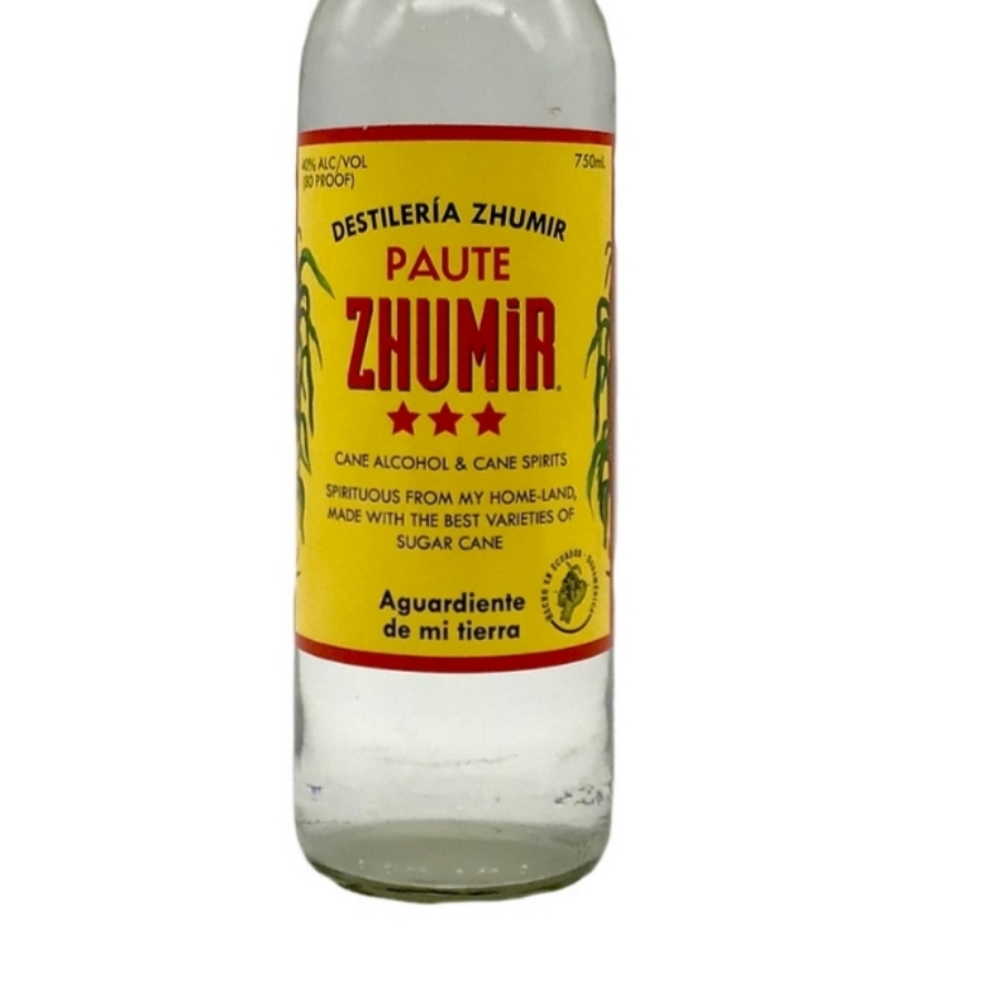 Paute Zhumir Aguardiente de mi tierra