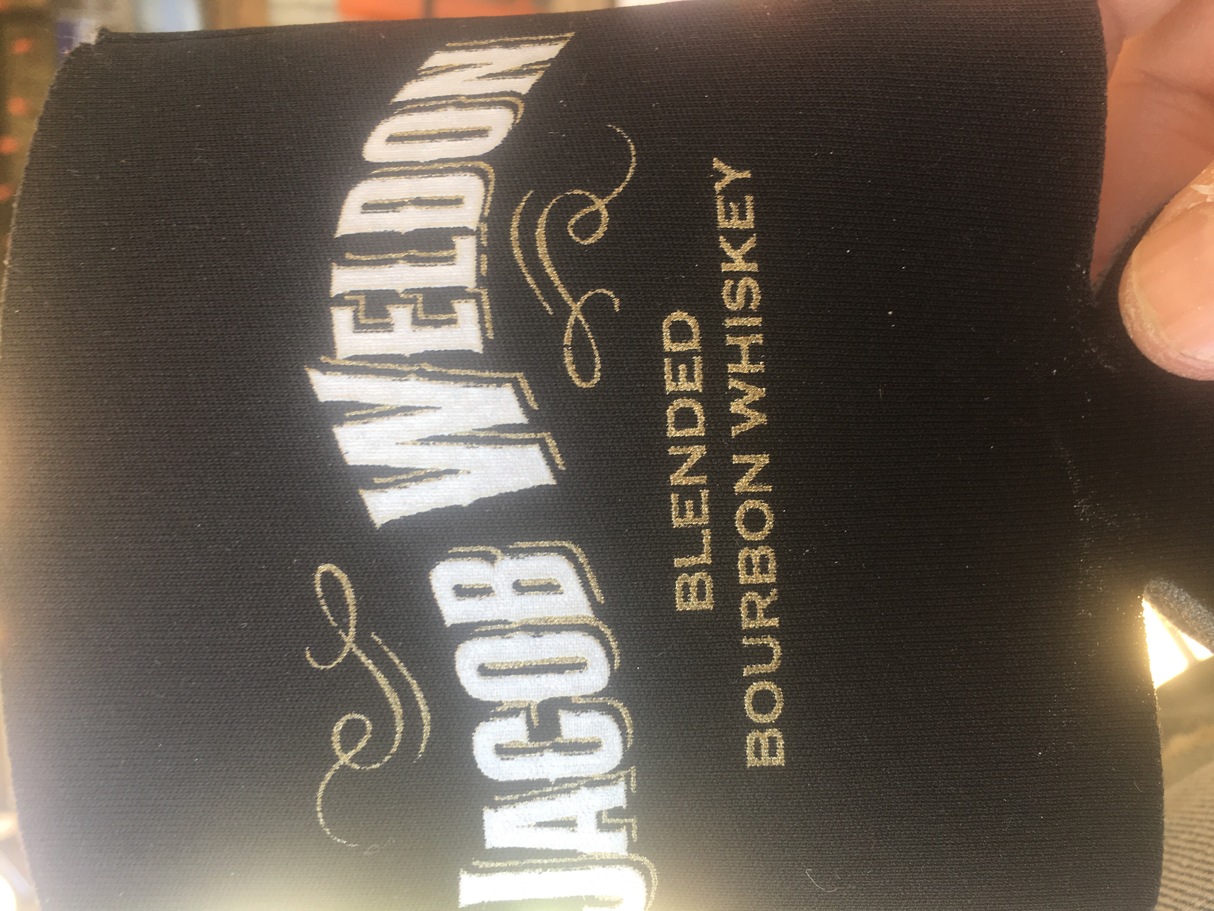 Jacob Weldon blended bourbon whiskey