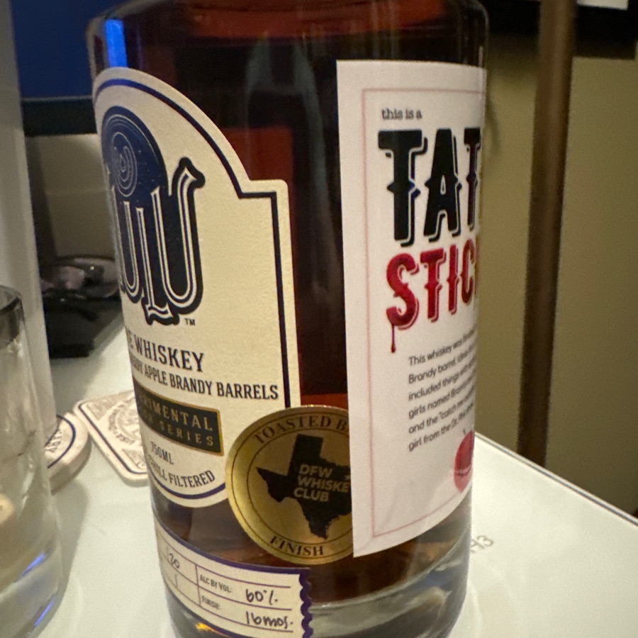 Nulu Rye Whiskey Finished in Sherry Apple Brandy Barrels