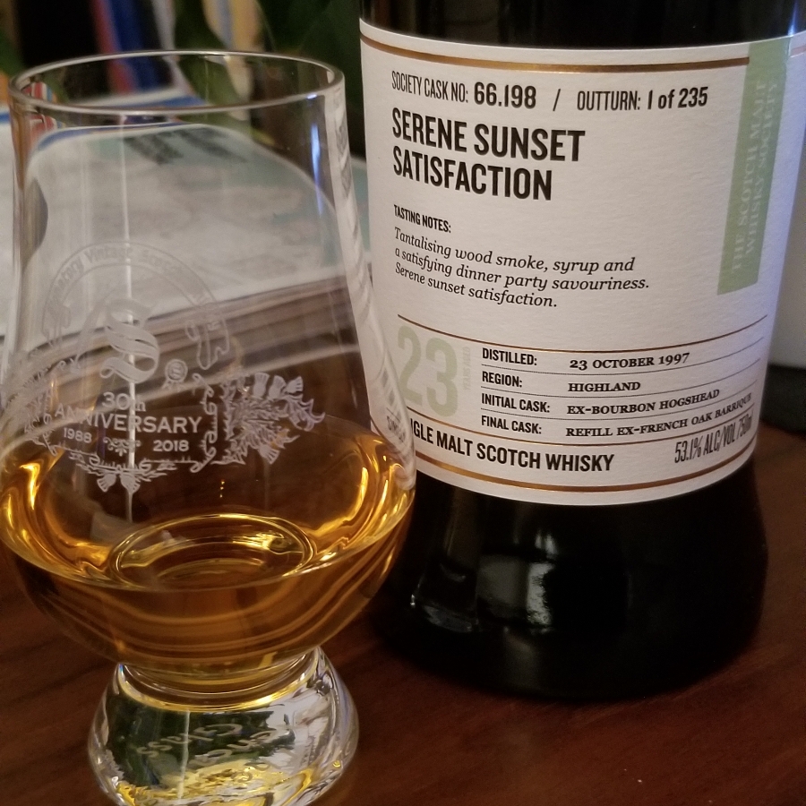 Serene Sunset Satisfaction 66.198 (SMWS)