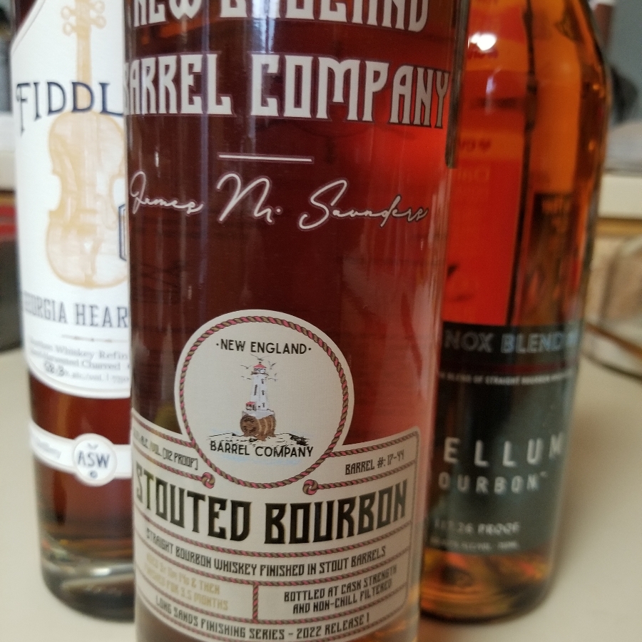 New England Barrel co stouted bourbon