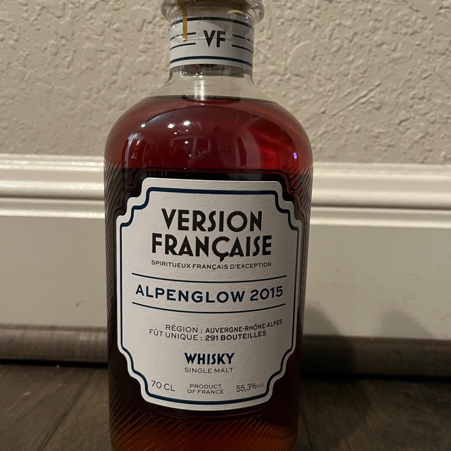 Alpenglow 2015 Version Française (La Maison du Whisky)