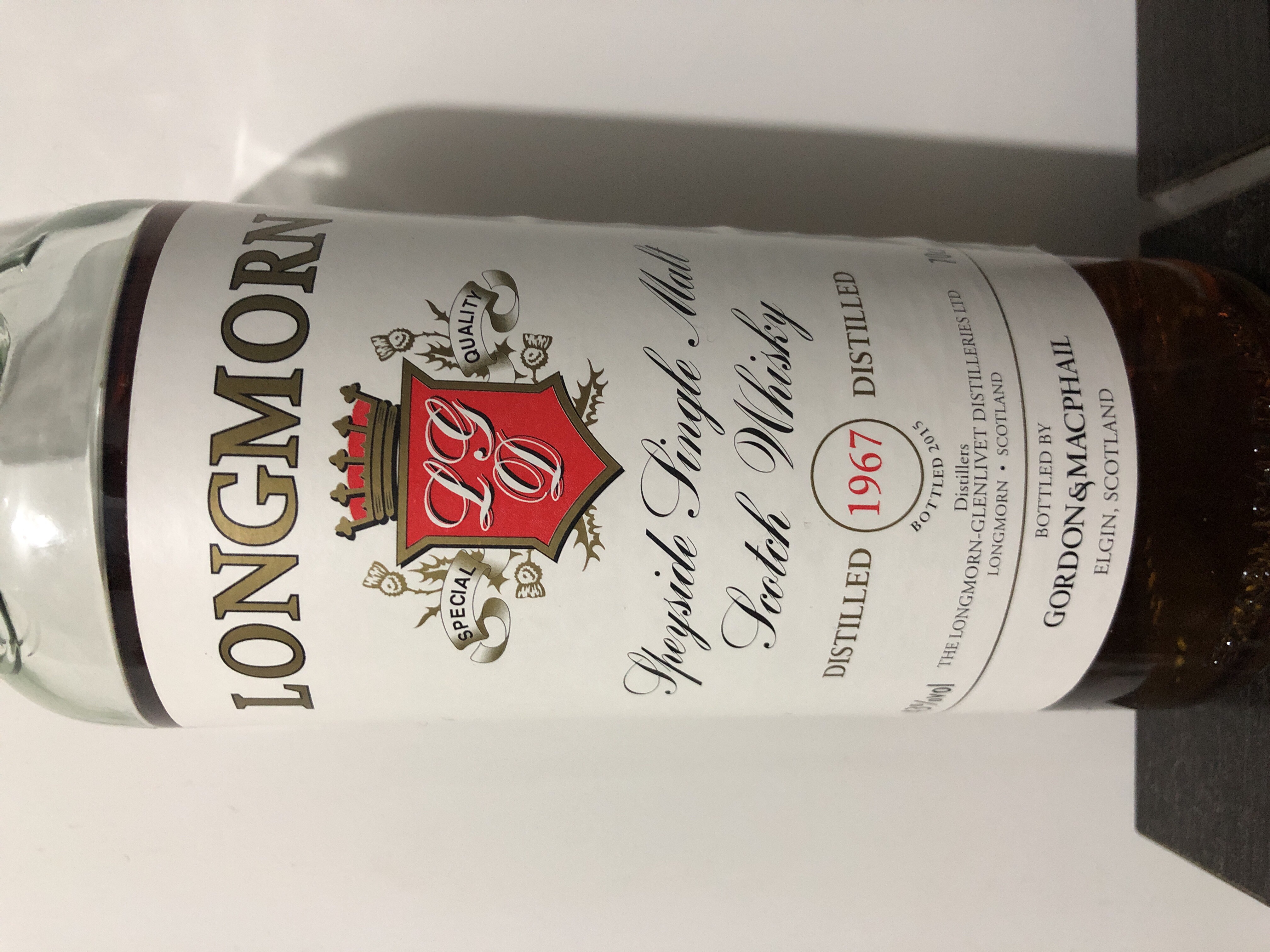 Longmorn 1967 Distillery Labels (Gordon & MacPhail)