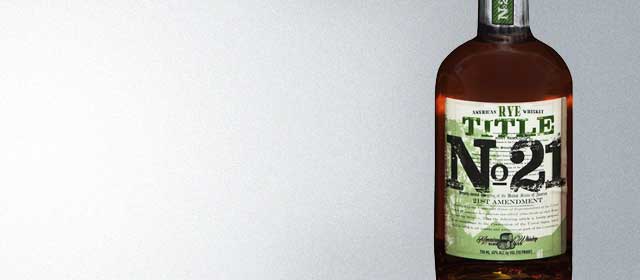 Title No. 21 Rye Whiskey