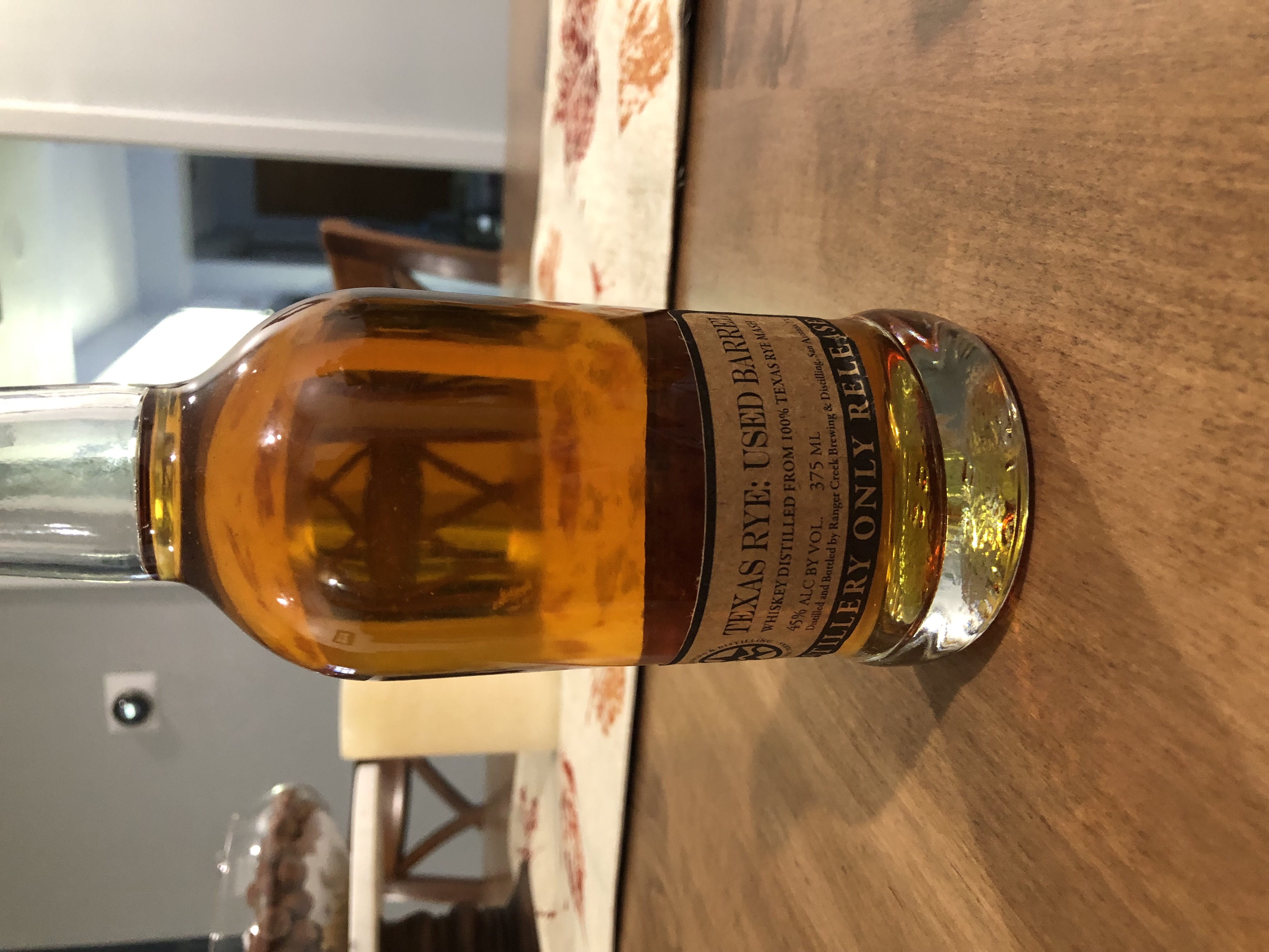 Ranger Creek Texas Rye: Used Barrel