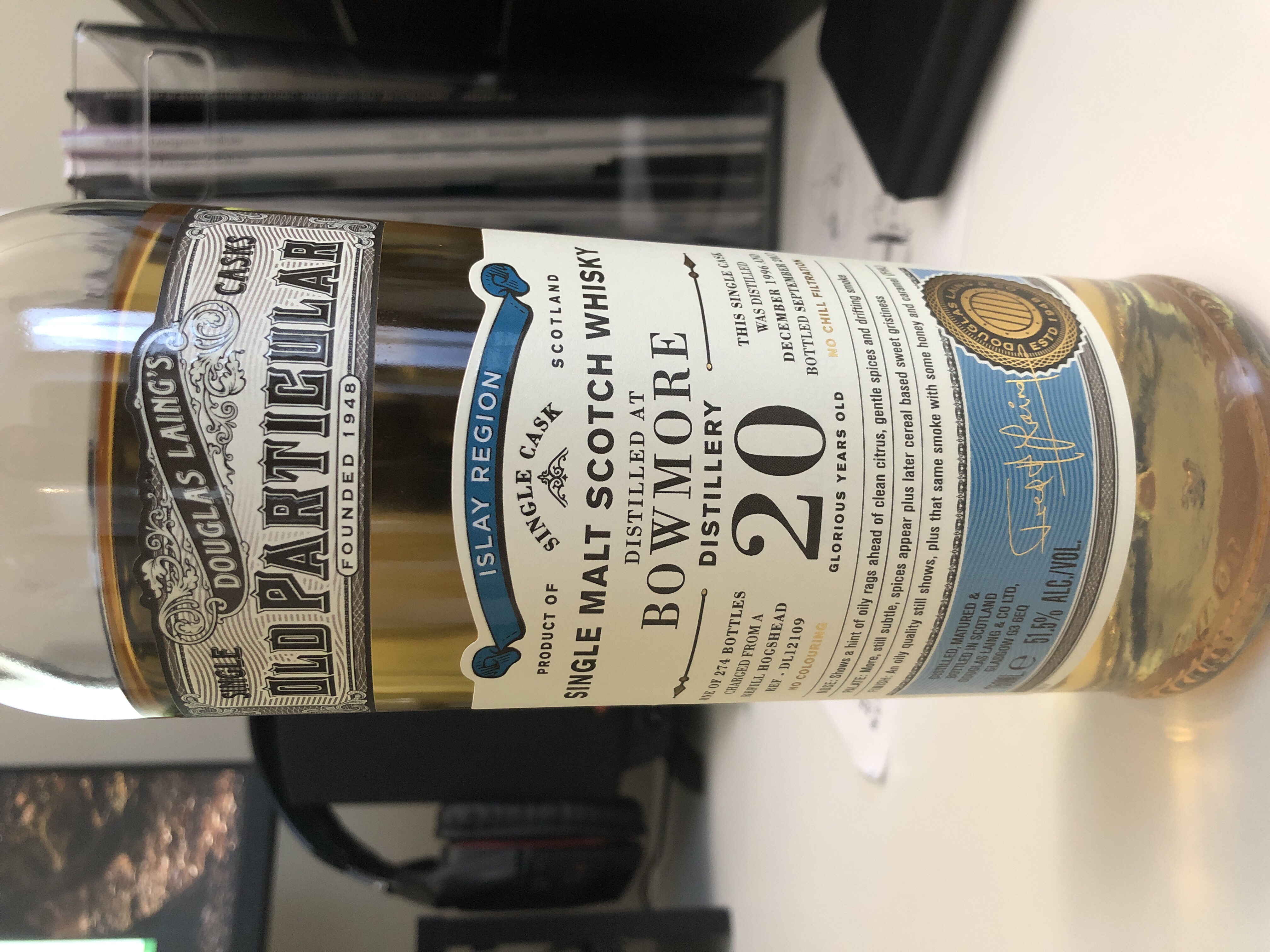 Bowmore 1996 20 Year Old Particular (Douglas Laing)