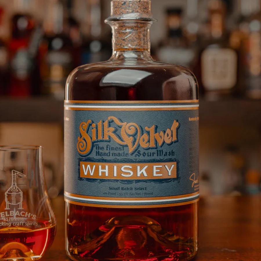 Silk Velvet Kentucky Straight Bourbon Whiskey Small Batch Select