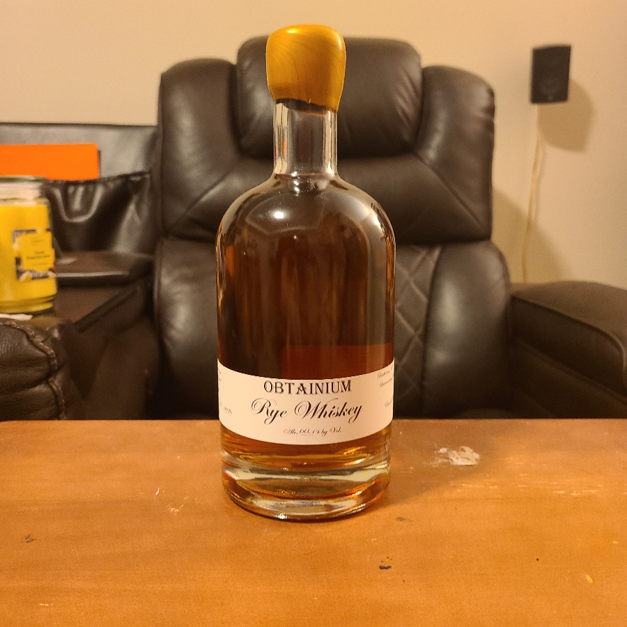 Cat's Eye Obtanium Rye Whiskey