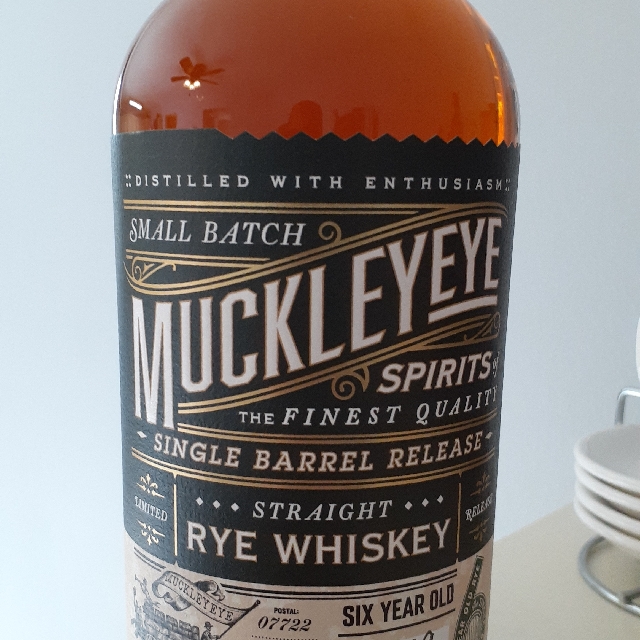 Muckleyeye Straight Rye Whiskey 6 Year Limited Release