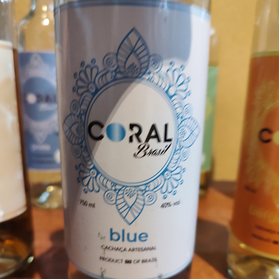 CACHAÇA CORAL BRASIL BLUE