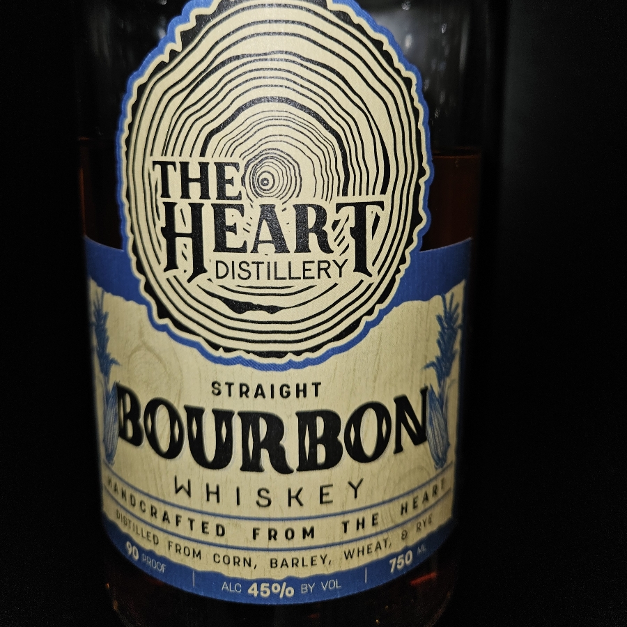 The Heart Distillwry Straight Bourbon Whiskey