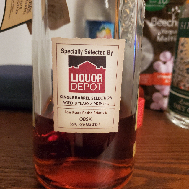 FOUR ROSES OBSK LIQUOR DEPOT PICK