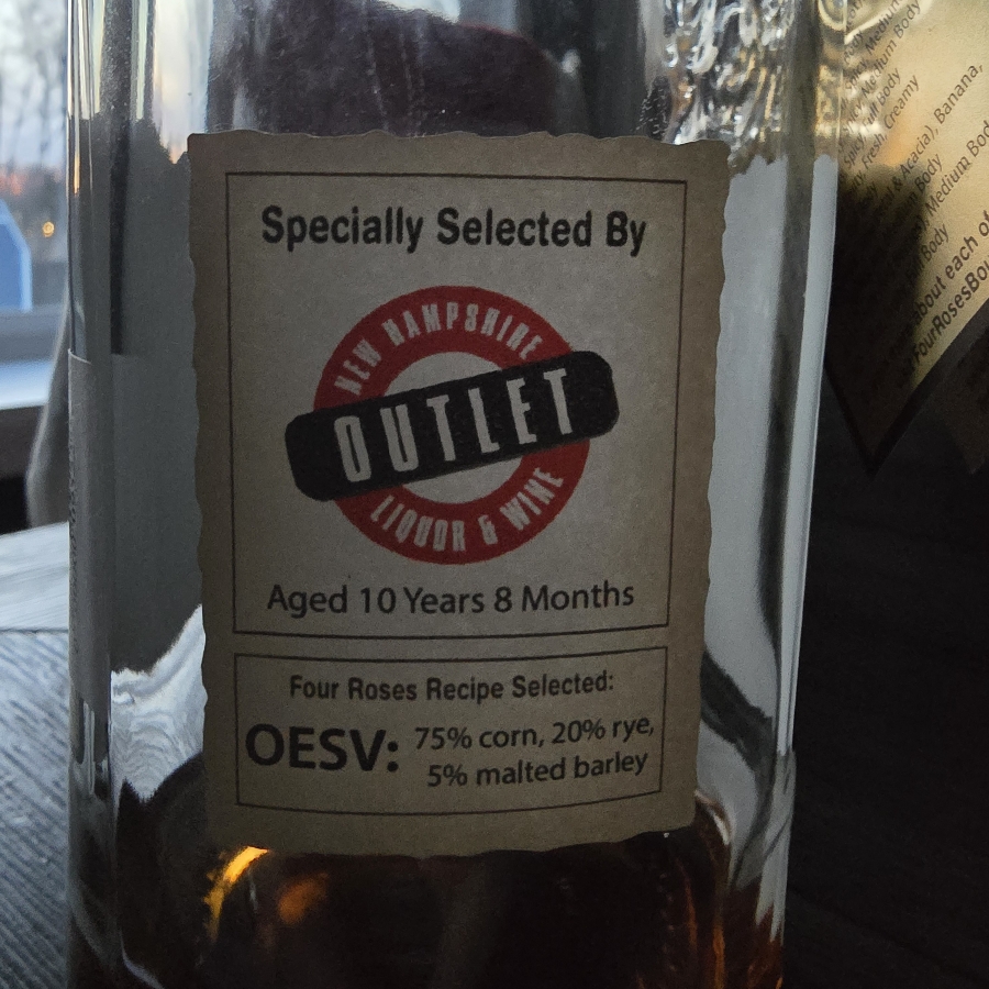 Four Roses Single Barrel Select (NHLO OESV 10 yr 8 m)