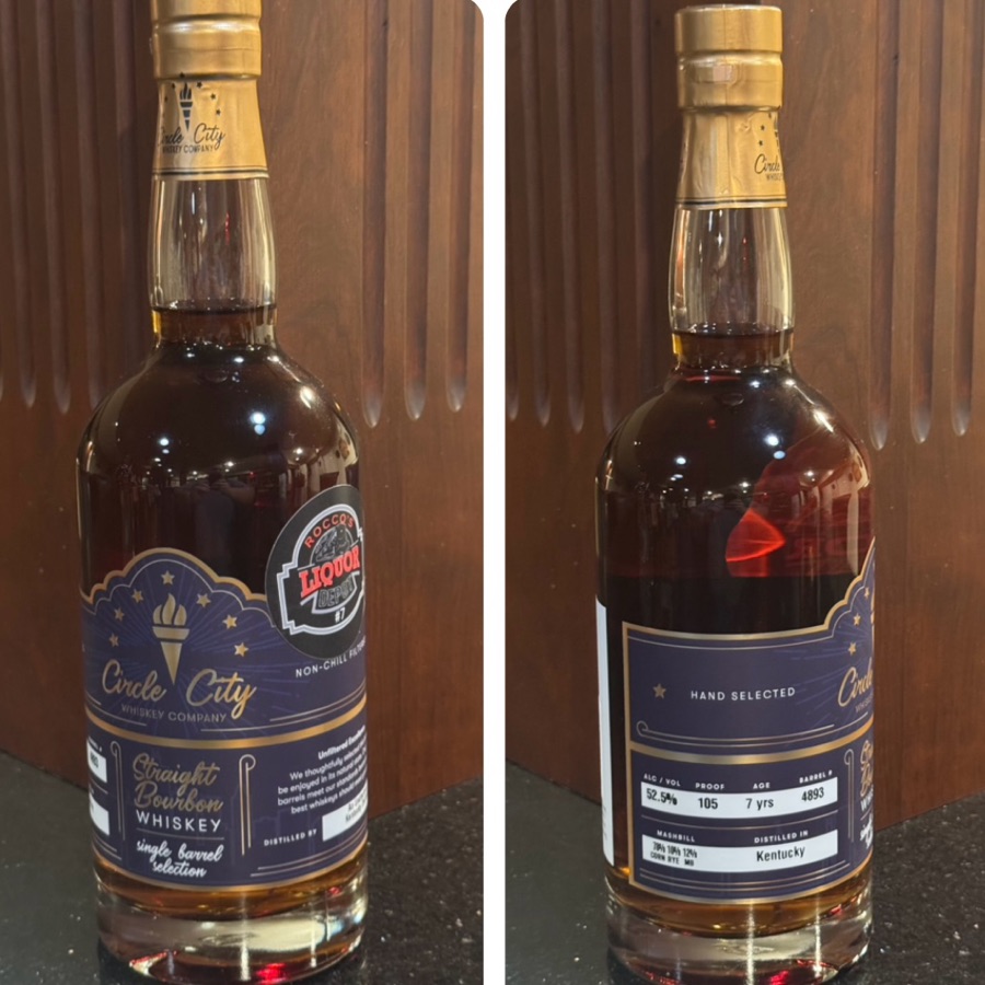 Circle City Bourbon Single Barrel #4893