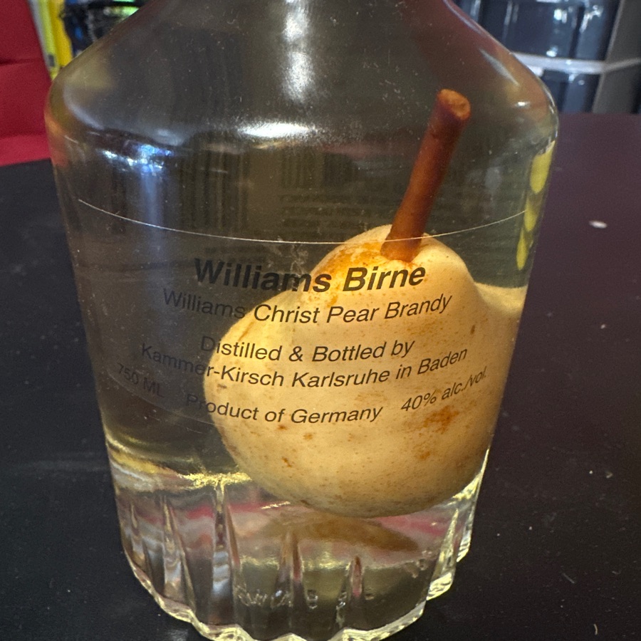 Williams Christ Pear Brandy