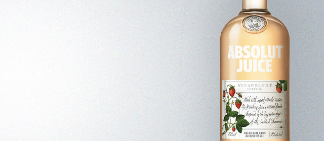 Absolut Juice Strawberry Edition