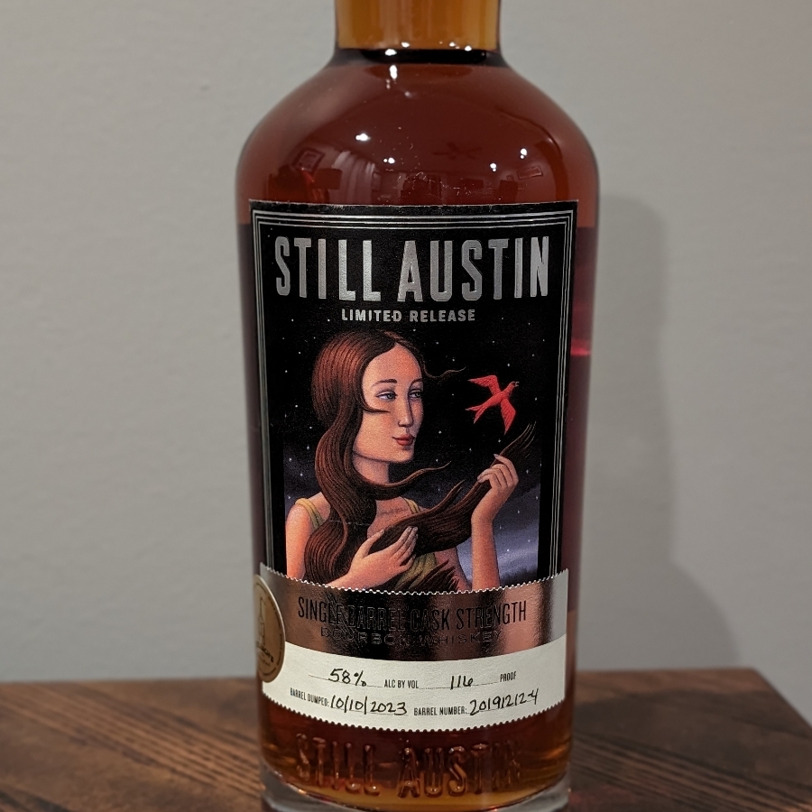 Still Austin Single Barrel Cask Strength Bourbon