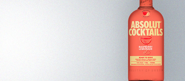 Absolut Cocktails Raspberry Lemondade
