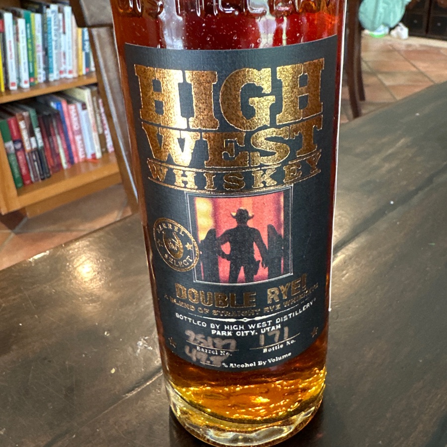 High West Double Rye Barrel Select Spanish Brandy Finish