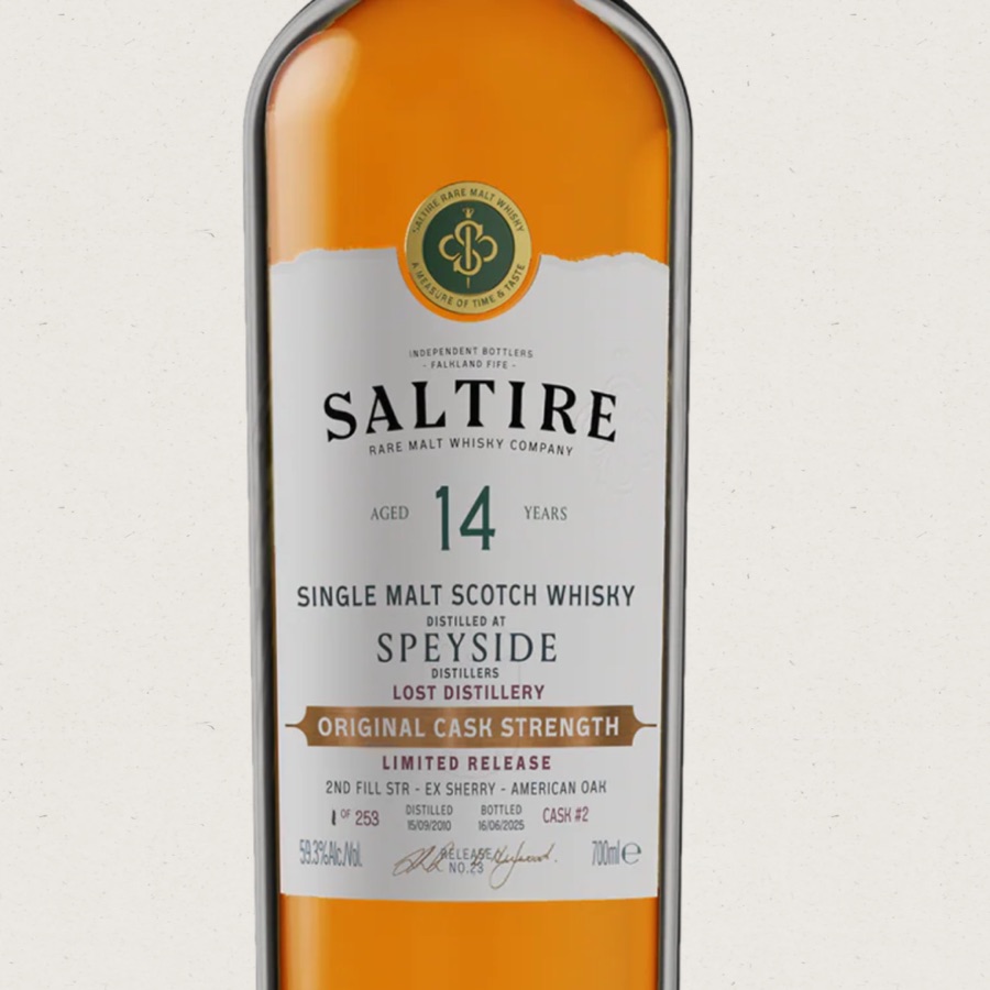 Speyside 2010 14 Years Cask Strength (Saltire) Cask #2