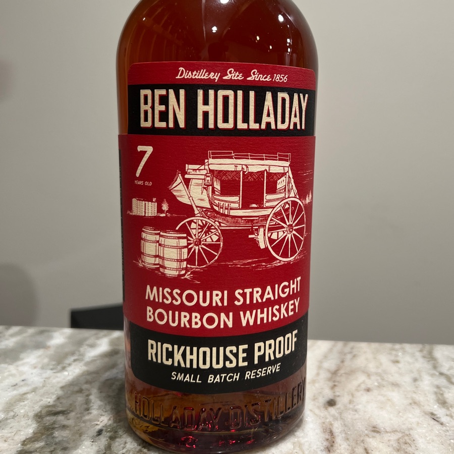 Ben Holladay 7 Year Rickhouse Proof Small Batch Reserve