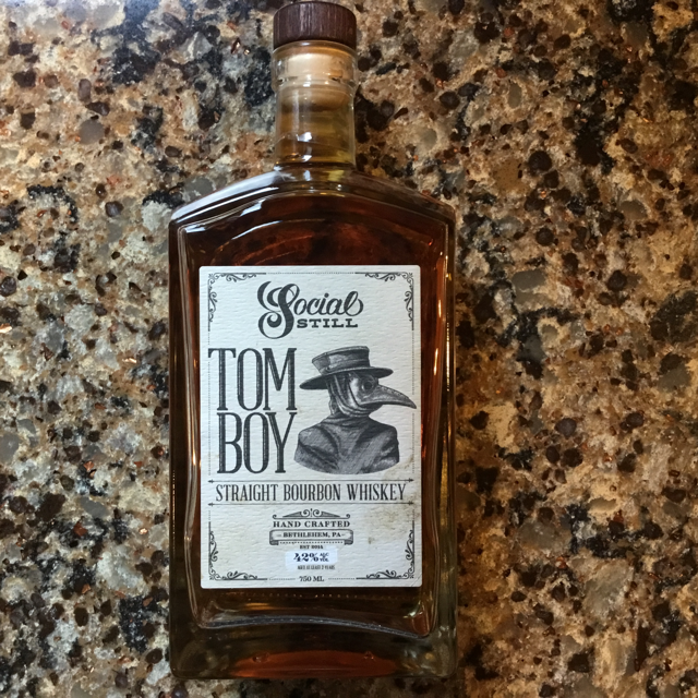 Social Still Tom Boy Straight Bourbon Whiskey
