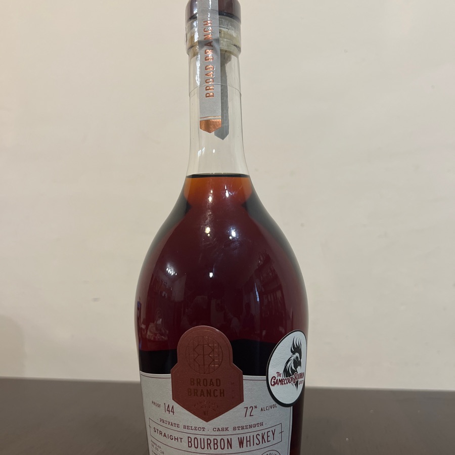 Broad Branch "Big Winston"Straight Bourbon Whiskey (The Gamecock Bourbon Society Pick)