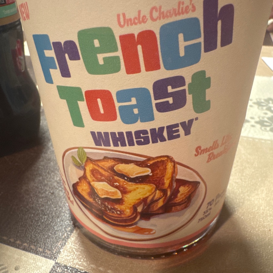 Uncle Charlie's French Toast Whiskey