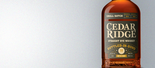 Cedar Ridge Bottled in Bond Rye