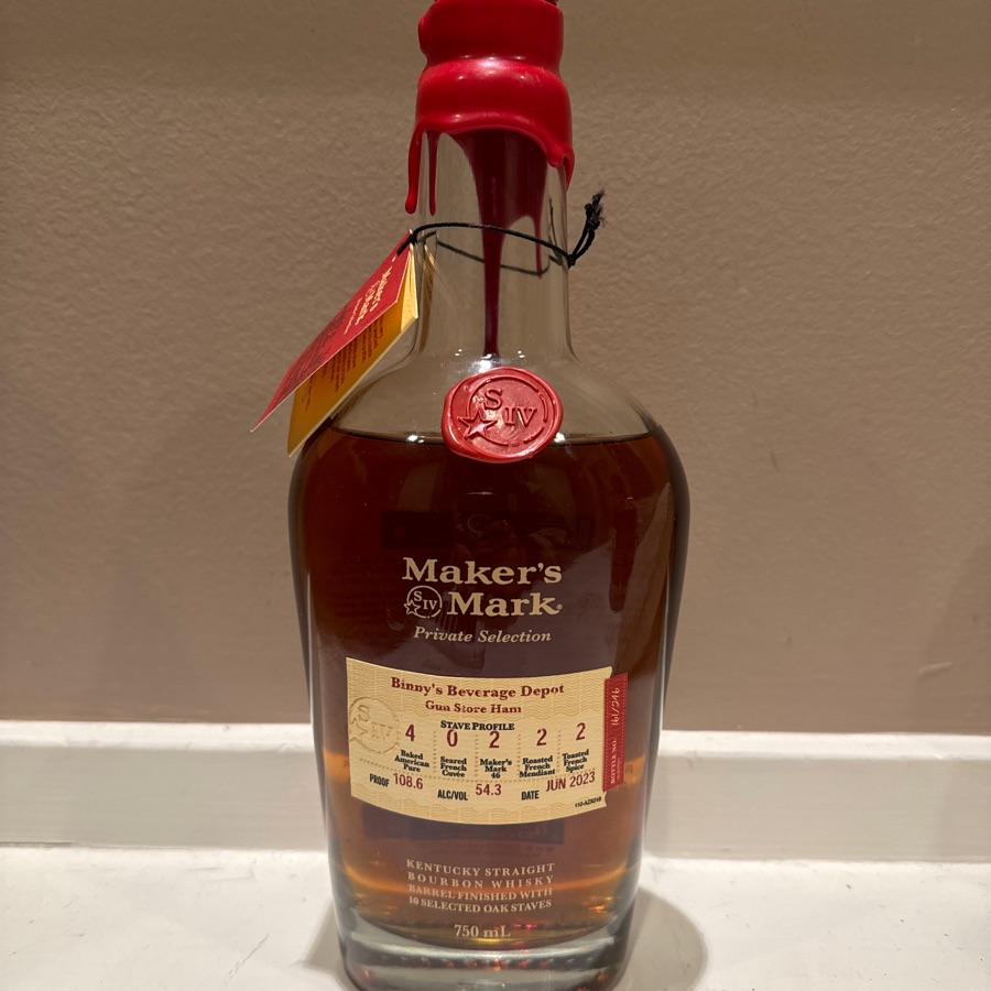 Maker's Mark Private Selection (Binny's Gun Store Ham June 2023)